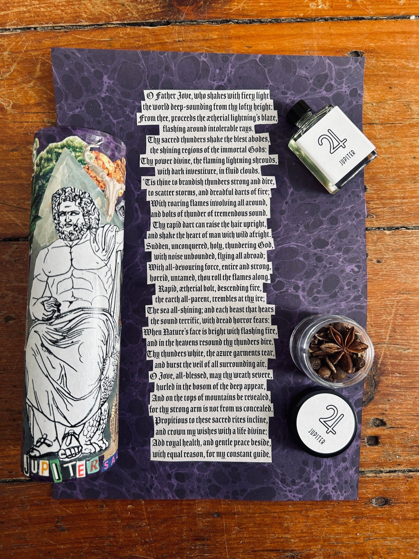 7 day planetary spell kit ( Jupiter ) - Apokrypha